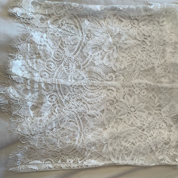 White Lace Midi Dress - NWOT - Small - Picture 11 of 11